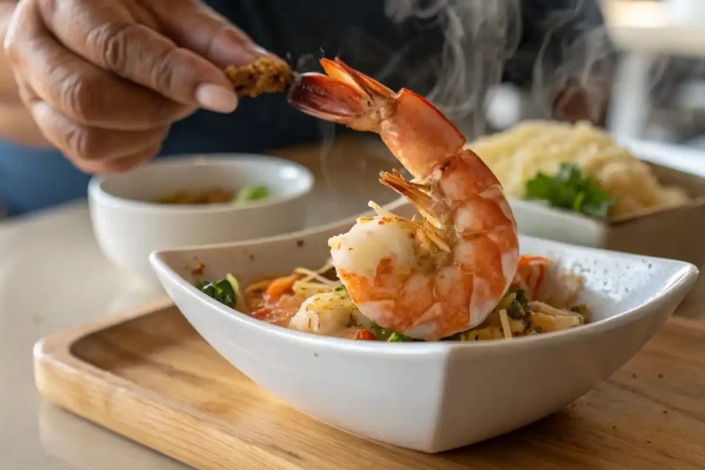 Are tiger shrimp good to eat? - Preparing a delicious tiger shrimp dish.