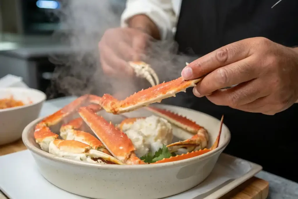 Is snow crab legs good? Preparing snow crab legs dish.