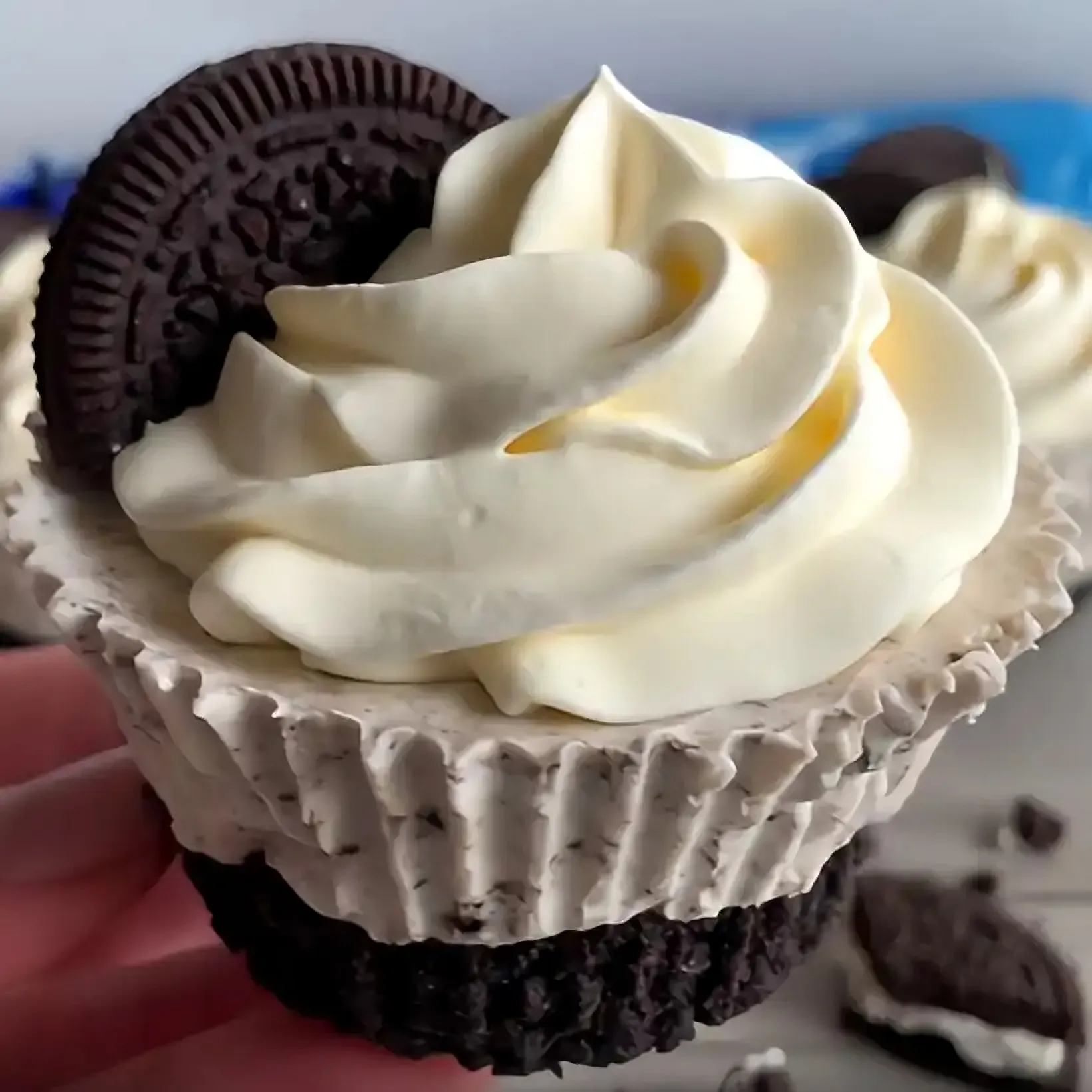 5-Ingredient Mini Oreo Cheesecakes