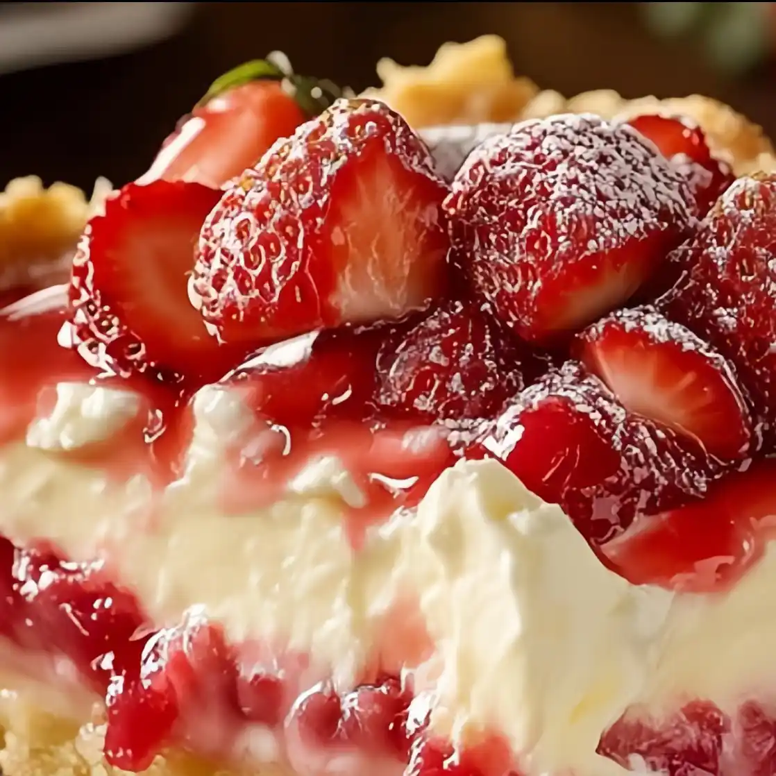 Strawberry Cheesecake Dump Cake (1)